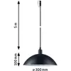 Image de Paulmann Plug & Shine Suspension LED Mapalo E14 Aluminium