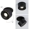 Image de Paulmann Spircle spot LED encastrable noir mat