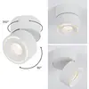 Image de Paulmann Spircle spot en saillie LED blanc mat
