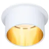 Image de Paulmann 93380 spots encastrés LED Gil Gradable sur 3 niveaux rond incl. 1x6W blanc dépoli projecteurs encastrés doré alu spot 2700K Coin