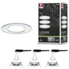 Image de Encastré LED Nova autour de 3x6,5W GU10 chrome rigide 3 étages dimmable 934,81