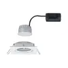 Image de Spot LED Paulmann Nova Coin, angulaire, à intensité variable, blanc mat, 2 700 K
