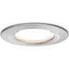 Image de Paulmann Spot LED Nova Coin rond, dimmable, fer