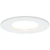 Image de Paulmann 93495 Spots LED encastrés 3-Step-Dim Nova Coin rigide IP44 rond 78 mm Coin 6W 470lm 230V dimmable 2700K blanc dépoli