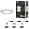 Image de Paulmann 93498 LED Spots encastrés 3-Step-Dim Nova Coin Basisset rigide IP44 rond 78 mm Coin 3x6W 3x470lm 230V dimmable 2700K Alu tourné