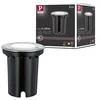 Image de Paulmann 93992 Kit encastrés Spécial sol, rond, IP67 GU10, 3,5W, 230V, 140x140 mm Acier inoxydable/Métal
