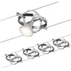 Image de Paulmann 94144 Système de Câbles Cardan Extensible 4x10W max, Chrome Mat/Chrome Système sans Ampoules