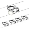 Image de Paulmann Cardan système câble 4l. chrome mat/chrom