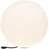 Image de Paulmann 94179 Outdoor Plug&Shine Objet lumineux extérieur LED Globe, IP67, 3000K, 575lm, 24V, 500mm