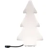 Image de Paulmann 94185 Outdoor Plug&Shine Objet lumineux extérieur LED Tree, IP67, 3000K, 260lm, 24V, Blanc