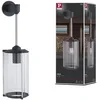 Image de Paulmann 94281 Applique Outdoor classique ronde max. 60 watts Éclairage d'extérieur Gris Éclairage de jardin Verre Mur extérieur E27