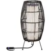 Image de Paulmann 94319 luminaire d'extérieur LED Plug & Shine Outdoor Light Basket 24 V IP44 40*20cm luminaires d'extérieur éclairage d'extérieur éclairage de jardin 3000 K Anthracite
