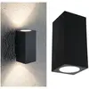 Image de Paulmann Flame applique 2 lampes 12,8cm anthracite