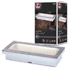 Image de Paulmann 94337 LED luminaire d'ext. encastré sol Brick avec détecteur de mouv. IP67 200x100 mm carré incl. 1x1,6W Alu, Gris Métal, Acier inox. 3000K
