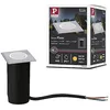 Image de Paulmann 94364 luminaire d'extérieur LED encastré sol IP67 carré incl. 1x2W Acier inoxydable brossé lampe extérieur Acier inoxydable, plastique 3000K