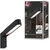 Image de Paulmann 94549 luminaire d'extérieur LED applique Ito IP44 47x301mm détecteur de mouvement 65° 1x6W Outdoor Anthracite Métal plastique 3000K