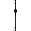 Image de Paulmann 94587 Plug & Shine lumin. ext. Sensor Wireless Twilight Dét. crép. IP67 24V max. 150W Noir carré Noir éclair. jardin Syst. plastique