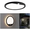 Image de Applique d'extérieur LED Paulmann Lamina, noir, capteur, IP44