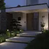 Image de Paulmann Timba luminaire pour socle avec bois, hauteur 40 cm