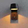 Image de Paulmann Capea applique d'extérieur LED murale à capteur anthracite aluminium