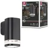 Image de Paulmann 94718 luminaire d'extérieur Applique Colum Résistant à l'eau de mer IP44 80x112 mm max. 20V 230V Anthracite alu sans ampoule GU10