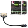 Image de Paulmann 94721 luminaire d'extérieur LED Plug & Shine encastré de sol Floor respectueux insectes IP67 2200K 2W Argent rond gradable acier