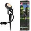 Image de Paulmann 94728 luminaire d'extérieur LED Plug & Shine Proj. jardin Sting spot indiv. respect insectes IP67 2200K 6,3W Anthracite rond gradable Alu