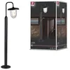 Image de Paulmann 94759 luminaire d'extérieur Applique Vintario Résistant à l'eau de mer IP44 rond 1135 mm max. 20V 230V Anthracite E27 alu sans ampoule E27