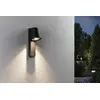Image de Paulmann Applique d'extérieur LED Caissa, aluminium, capteur