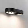 Image de Paulmann, applique murale LED à détecteur Silma, anthracite, à 2 lampes, IP44