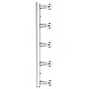Image de Paulmann 99680 Mirror Regula, max. 5x40W, E14, Chrome, 230V, Métal