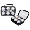 Image de SCHILDKRÖT Set de boccia en acier argent