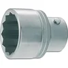 Image de Hazet 1100Z-46 Douille carré creux 25 mm/profil à 12 pans extérieurs Taille 46 longueur 72 mm