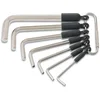 Image de Hazet 2100/7R Jeu de clés mâles coudées à 6 pans intérieurs/nombre d'outils 7