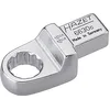 Image de Hazet 6630C-11 Attache mâle polygonale carré femelle 9 x 12 mm/profil traction à 12 pans extérieurs Taille 11 longueur 42,8 mm