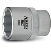 Image de Hazet 880Z-19 Douille carré creux 10 mm/profil traction à 12 pans extérieurs Taille 19 longueur 31.5 mm