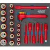 Image de HAZET Jeu de clés à douilles - isolées de protection - 3/8" - TORX®, 41