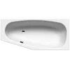 Image de Kaldewei Mini baignoire gauche modèle 832 157 x 75 x 42 cm, blanc alpin avec effet nacré
