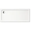 Image de Super Plan XXL 412 2 100 x 140 x 4,3 Kaldewei Receveur de douche receveur de douche en acier Email Blanc avec support de baignoire
