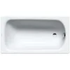 Image de Kaldewei Baignoire Saniform Plus modèle 366 140 x 75 x 47 cm, blanc alpin avec effet nacré.