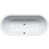 Image de Kaldewei acier Baignoire Ambiente Classic Duo ovale 112 vollanti Slip 1600 x 700 mm alpinweiss