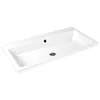 Image de Kaldewei Puro Lavabo à Poser Puro 3155 900x460x40 mm, Exécution: sans Trou de coulée - 900506003001