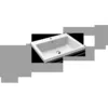 Image de Kaldewei Puro lavabo à poser 3154 600x460x40 mm, Exécution: avec trou taraudé 1 place