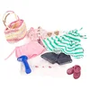 Image de Götz 3401754 Combinaison plaisirs d'été - Taille de vêtements de poupée. XL - Ensemble vêtements et Accessoires 10 pièces pour poupées Debout mesurant 45-50 cm