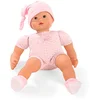 Image de Götz 1527979 Maxy Muffin to Dress Doll - Poupée 42 cm, Yeux endormis Bleus, sans Cheveux - Ensemble 4 pièces - Poupée au Corps Souple à partir de 18 Mois