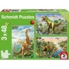 Image de Schmidt Spiele 3 Puzzles - Dinosaures
