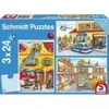 Image de Schmidt Spiele 3 Puzzles - Pompiers et Secours