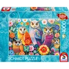 Image de Chouettes et fleurs, Puzzle