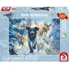 Image de Mark Fredrickson : Amour des chiens - Labrador noir dans la neige, Puzzle
