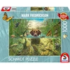 Image de Mark Fredrickson : Amour des chiens - labrador brun dans l''eau fraîche, Puzzle